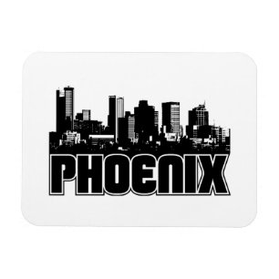 Phoenix Skyline Magnet