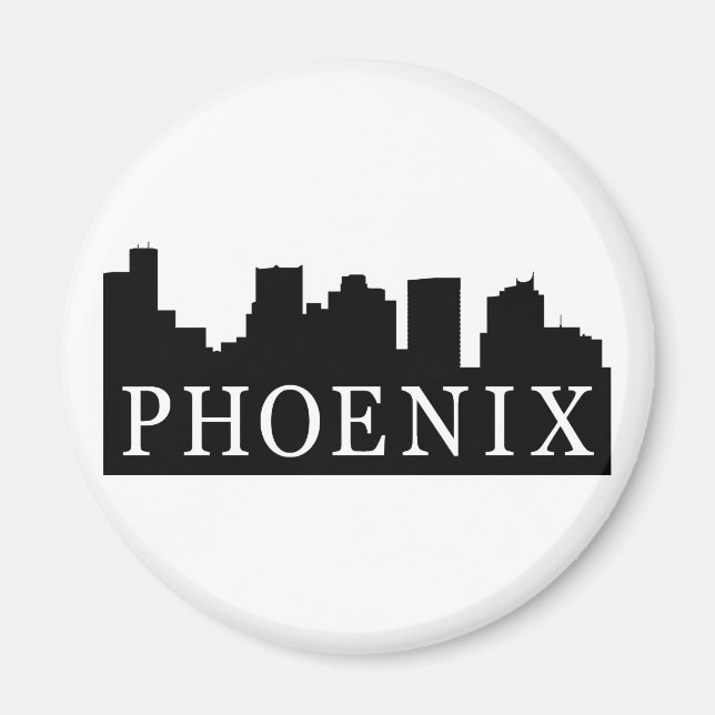 Phoenix Skyline Magnet (Framsidan)