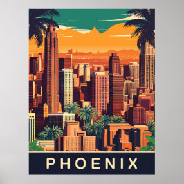 Phoenix Skyline, resa Poster