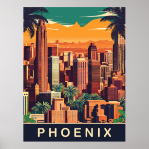 Phoenix Skyline, Resa Poster