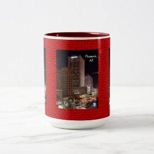 Phoenix-Skyscraper i Night Mugg
