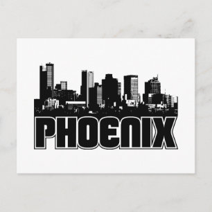 Phoenix stadsbild vykort