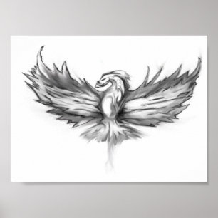 Phoenix Stigning - 8 x 6 Poster