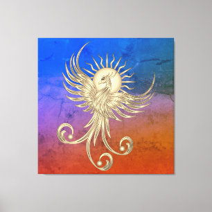 Phoenix Stigning Canvastryck