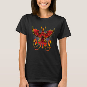 Phoenix Stigning Fantasy Mythical Mystic T Shirt