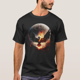 Phoenix Stigning från Ashes Resurrectio Reborn New T Shirt
