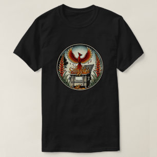 Phoenix Stigning från Dumpster Fire Ashes T Shirt