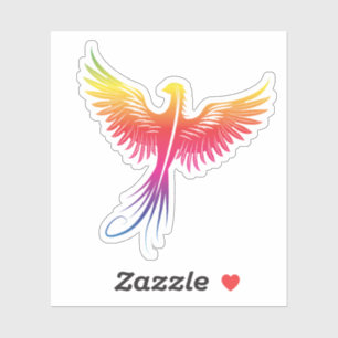 Phoenix Stigning från Flames Klistermärken