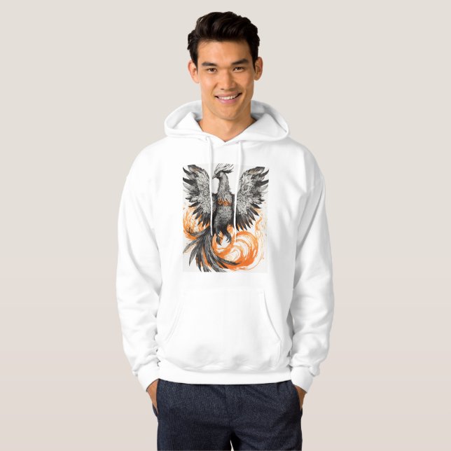 Phoenix Stigning Hoodie (Hel framsida)