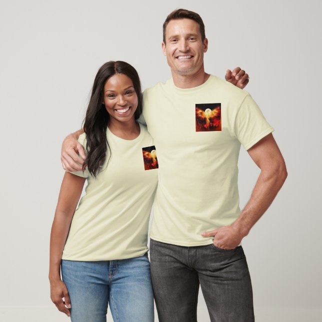 Phoenix Stigning Jacka T Shirt (Unisex)