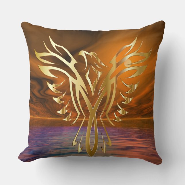 Phoenix Stigning Kudde (Framsida)