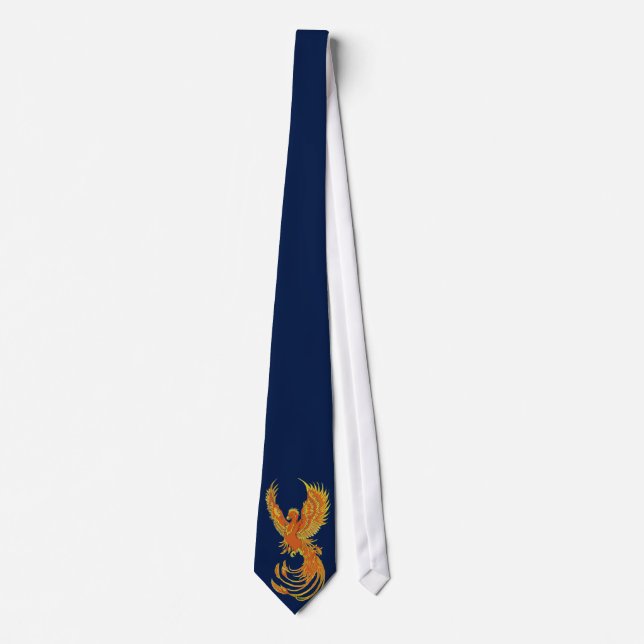 Phoenix Stigning Neck Tie Slips (Framsida)