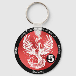 Phoenix Stigning Recovery Milestone AA, NA, Al-Ano Nyckelring