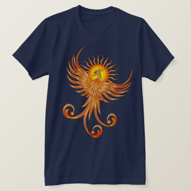 Phoenix Stigning T Shirt (Design framsida)