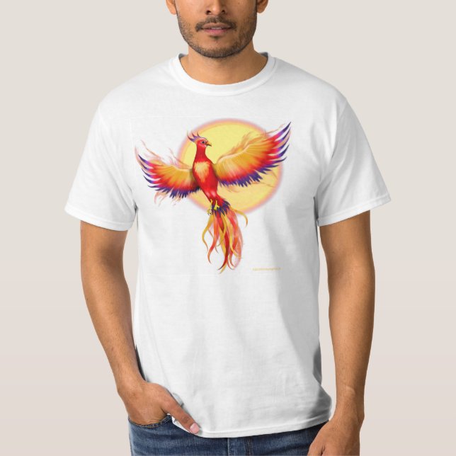 Phoenix Stigning Tee Shirt (Framsida)