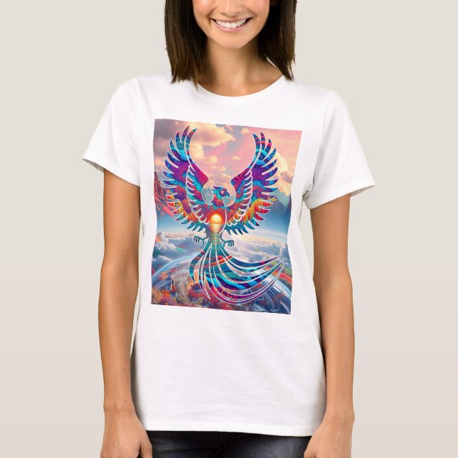 Phoenix Sunrise T Shirt (Framsida)