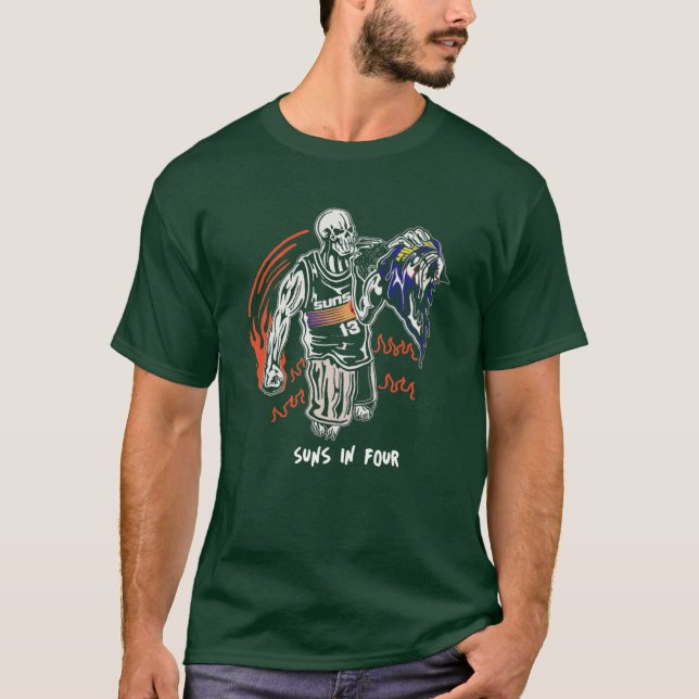 Phoenix Suns om fyra T Shirt (Framsida)