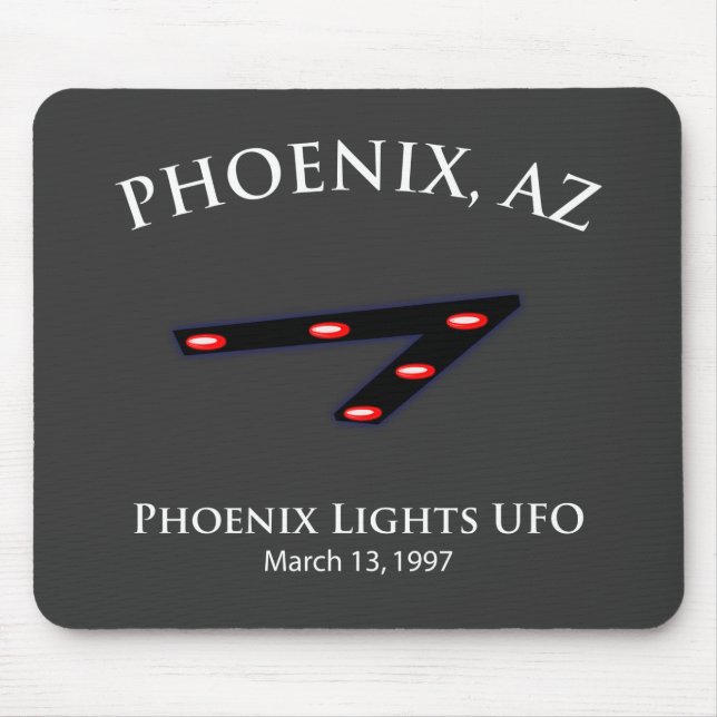 Phoenix tänder UFO Musmatta (Framsidan)