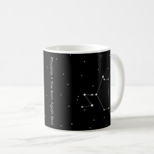 Phoenix, "The Born Recep Bird" Constellation Kaffemugg