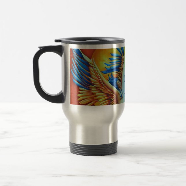 Phoenix travel mug resemugg (Vänster)