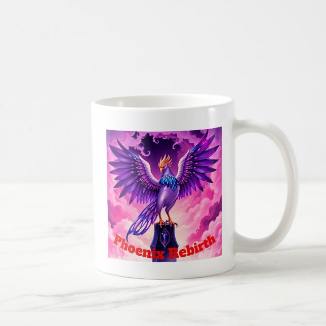 Phoenix Uppstigning  Kaffemugg (Höger)