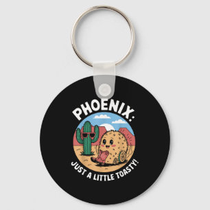Phoenix värmebölja humor nyckelring