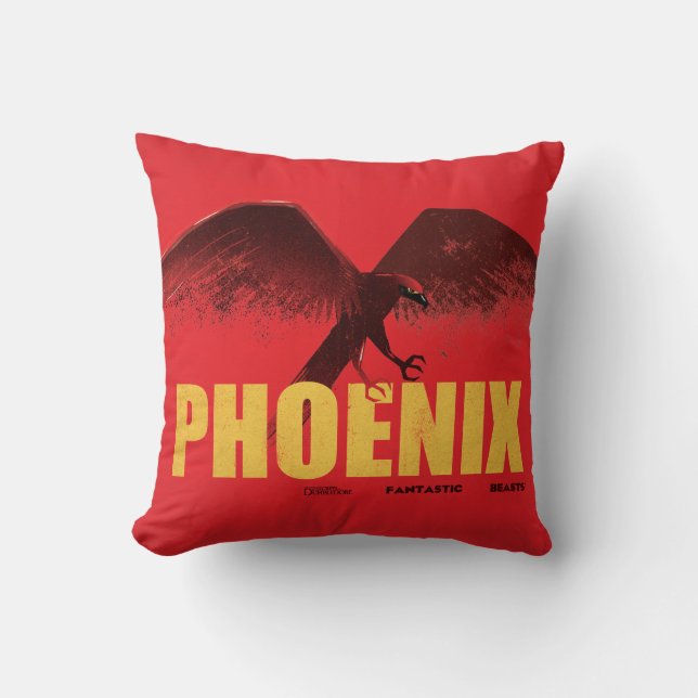 Phoenix Vingate Graphic Kudde (Framsida)
