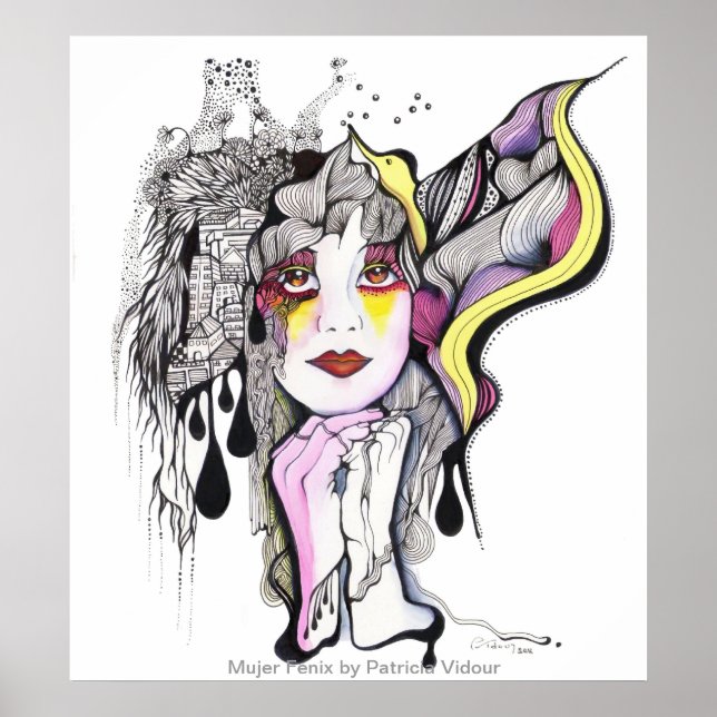 Phoenix Woman Poster (Framsidan)