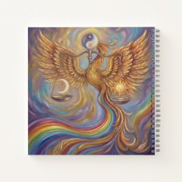 Phoenix Yin Yang Balans anteckningsbok