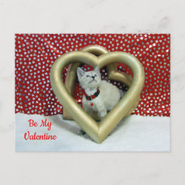 Phoenix's Kärlek - Katt/Kitten Valentine Postcard Helg Vykort