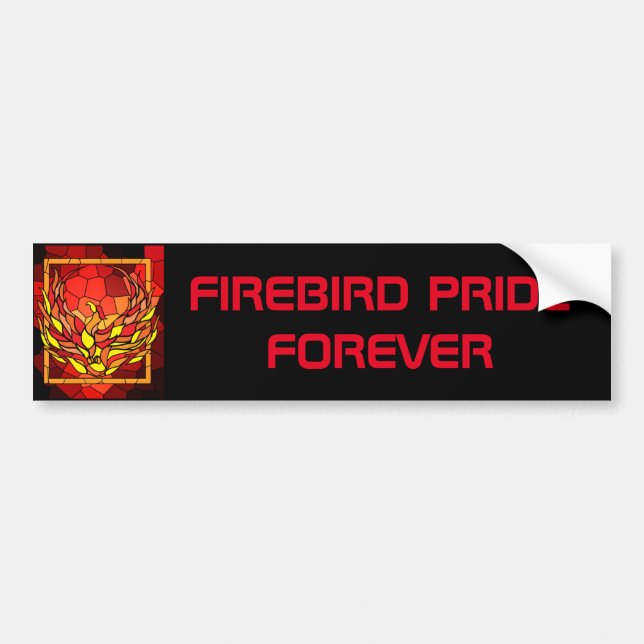 Phoenixter Pride Bumper Sticker Bildekal (Framsidan)