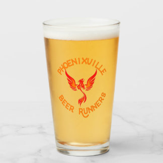 Phoenixville Beer Springers pint glass Glaskopp
