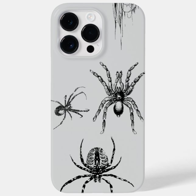 Phone 14 Pro Max-fodral Halloween – Spindlar och f (Baksida)