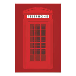 Phone Box Fototryck