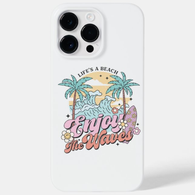 Phone Case, Beautiful Image of Beach, So Aesthetic (Baksida)