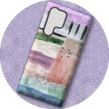 PHONE CASE - Liggande med poplars"-Paul Klee Art