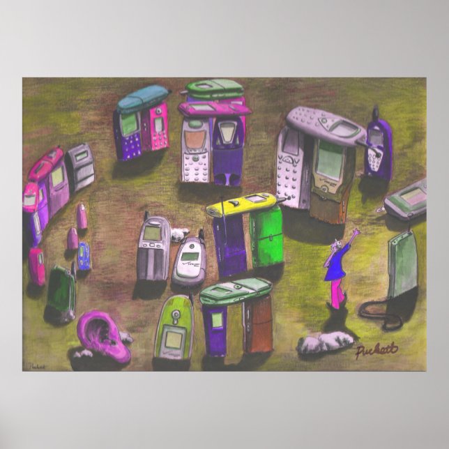 "PhoneHenge" Poster (Framsidan)