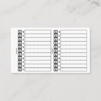 phones card visitkort