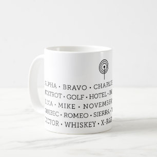 Phonetic Alphabet Mugg
