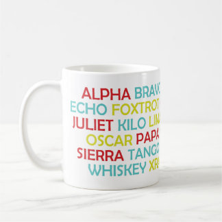 Phonetic Alphabet Mugg
