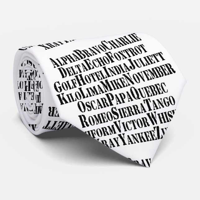 PHONETISK ALFABET/CODE-ORD SLIPS (Rullad)
