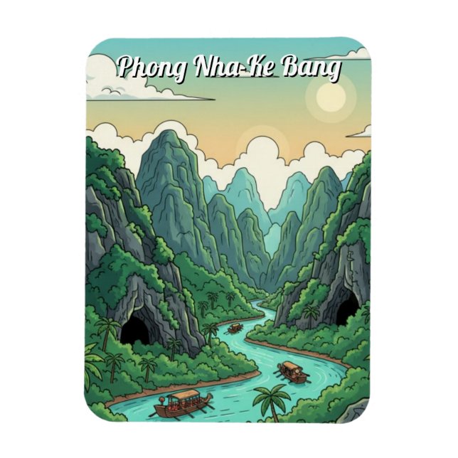 Phong Nha-Ke Bang, Vietnam Magnet (Vertikal)