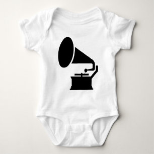 Phonograf - svart tee shirt