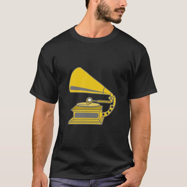 PHONOGRAPHGRAMMOFON TEE (Framsida)
