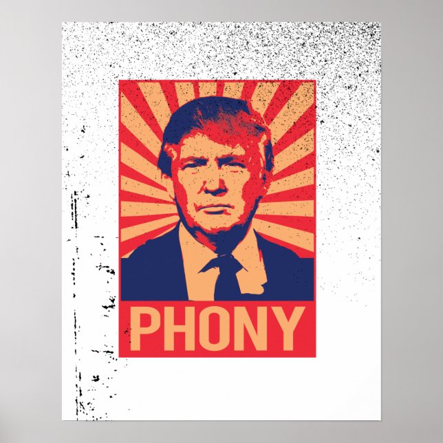 Phony Donald Trump -.png Poster (Framsidan)
