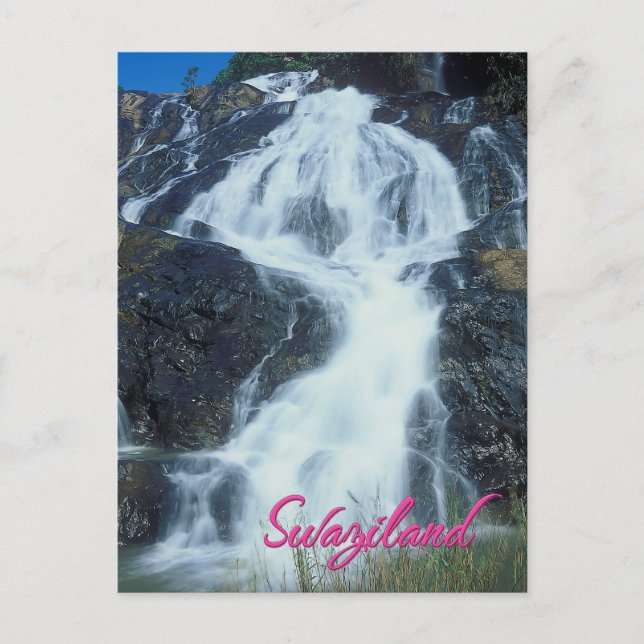 Phophonyane Falls, Swaziland Vykort (Framsida)