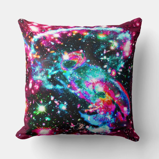 Phosphorescence Star Field Pillow Kudde (Framsida)