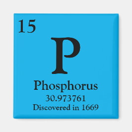 Phosphorus Periodic Bord Magnet