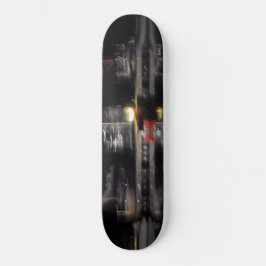 photo abstraite, bateaux old school skateboard bräda 21,6 cm