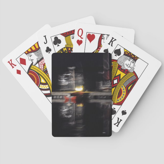 photo abstraite, bateaux spelkort (Baksidan)